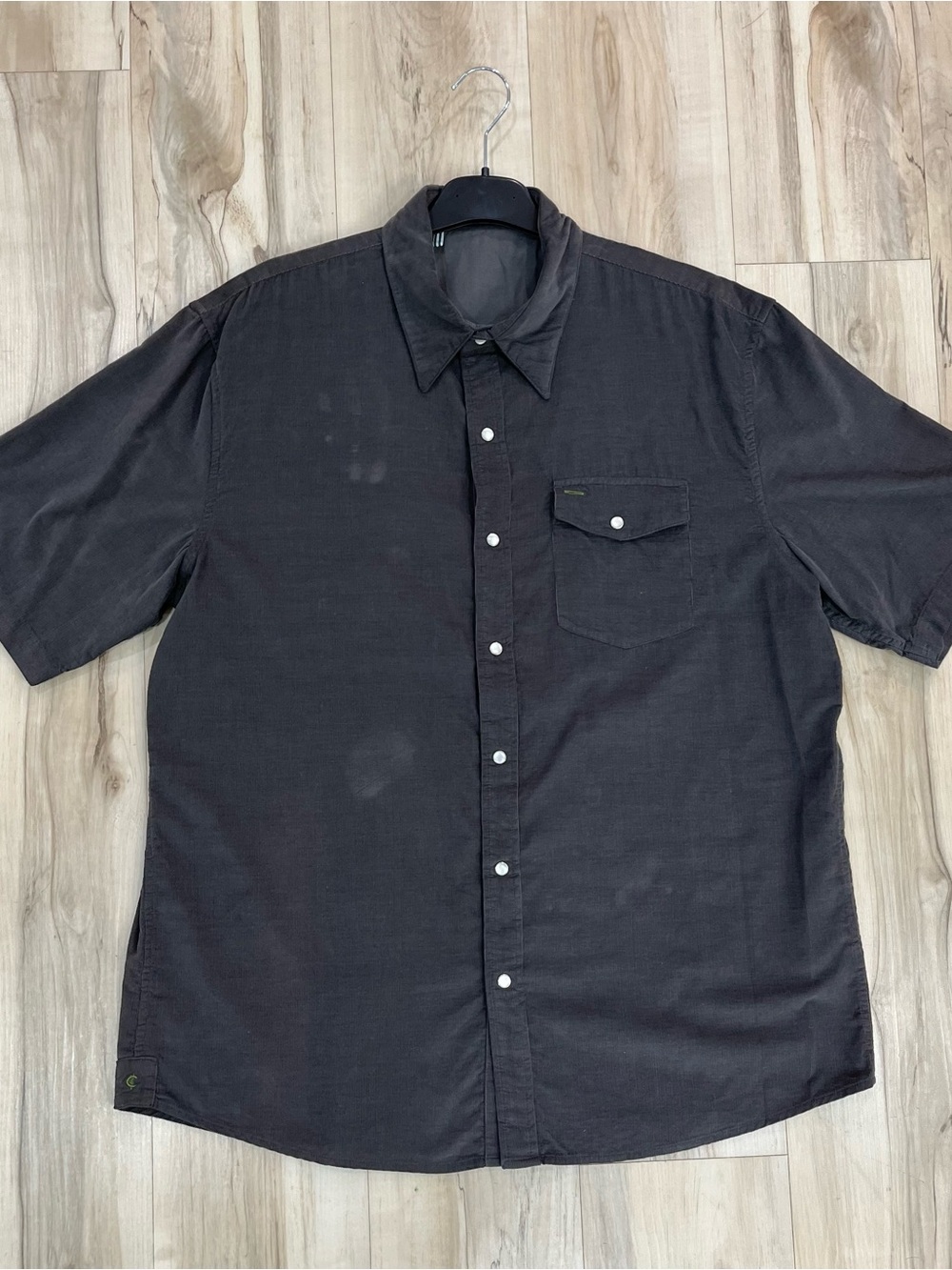 Gitman Brothers Black Short-Sleeve Button-Down Shirt